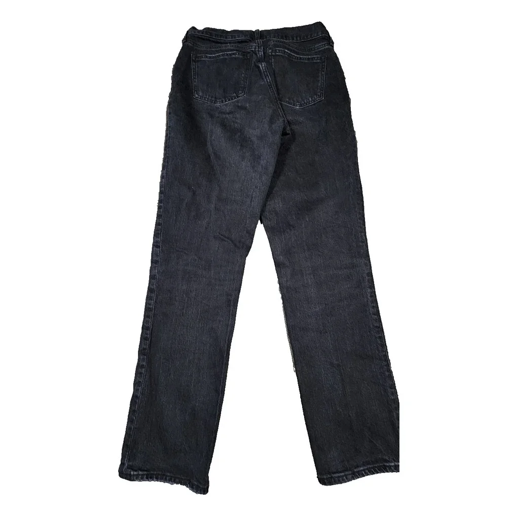 Abercrombie & Fitch Black The 90's Straight‎ Mid Rise Jeans Size 27/4